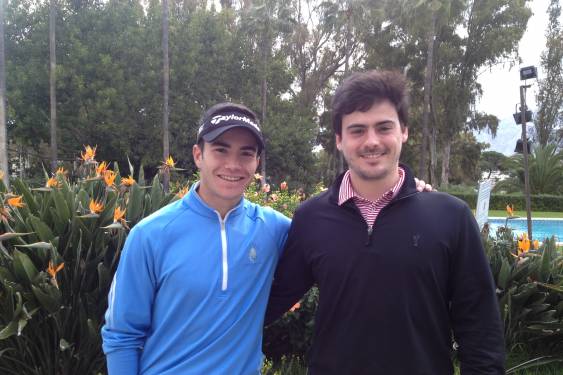 Iván Cantero y Álvaro Veiga lideran la Copa Andalucía Masculina en el Real Club de Golf Guadalmina