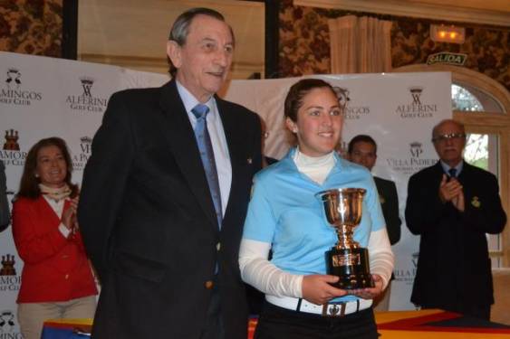 María Parra revalida título en la Copa Andalucía Femenina en Villa Padierna