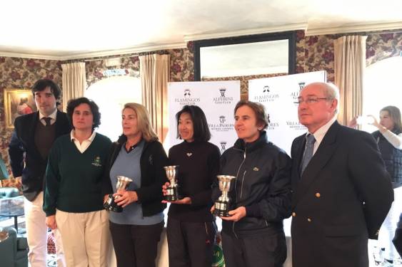 Blanca Hermana, Jun Mori y Teresa Torrejón se hacen con el triunfo en el Interclubs Femenino en Villa Padierna